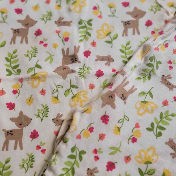 2 Pairs Girl's Size 3T Gerber Deer Pajamas - Picture 3 of 5